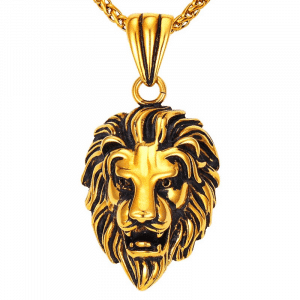 bijou lion pour homme