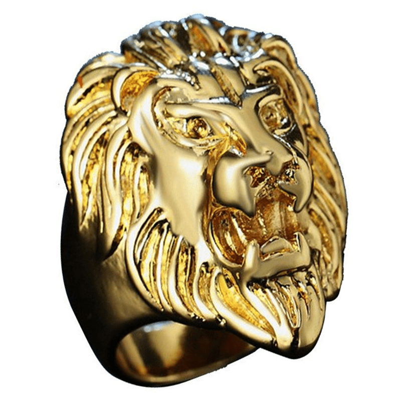 Gypsy Lion Head Ring | The Lion Kingdom