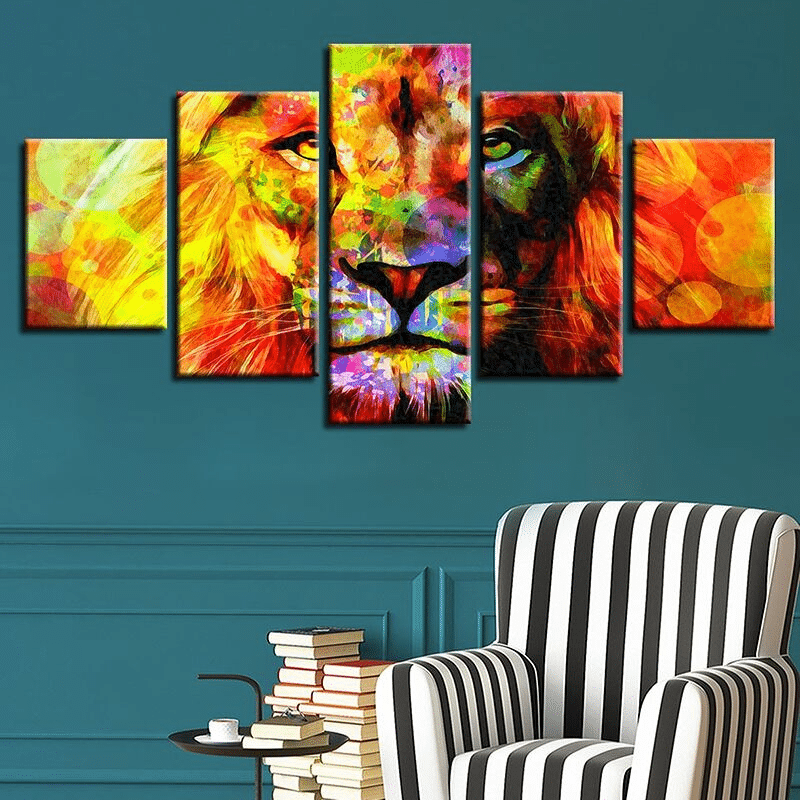 lion multicolor