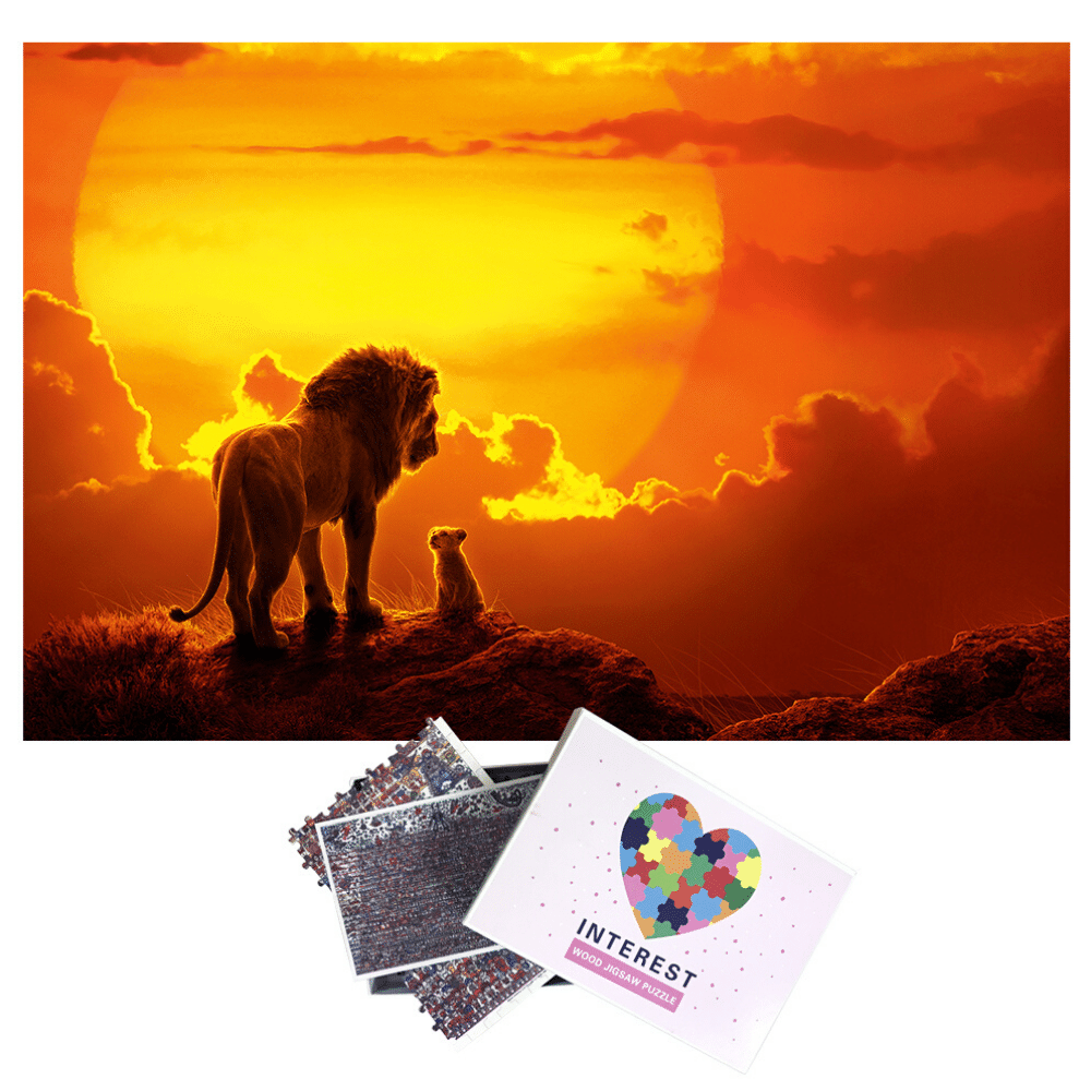 Lion Puzzle King | The Lion Kingdom