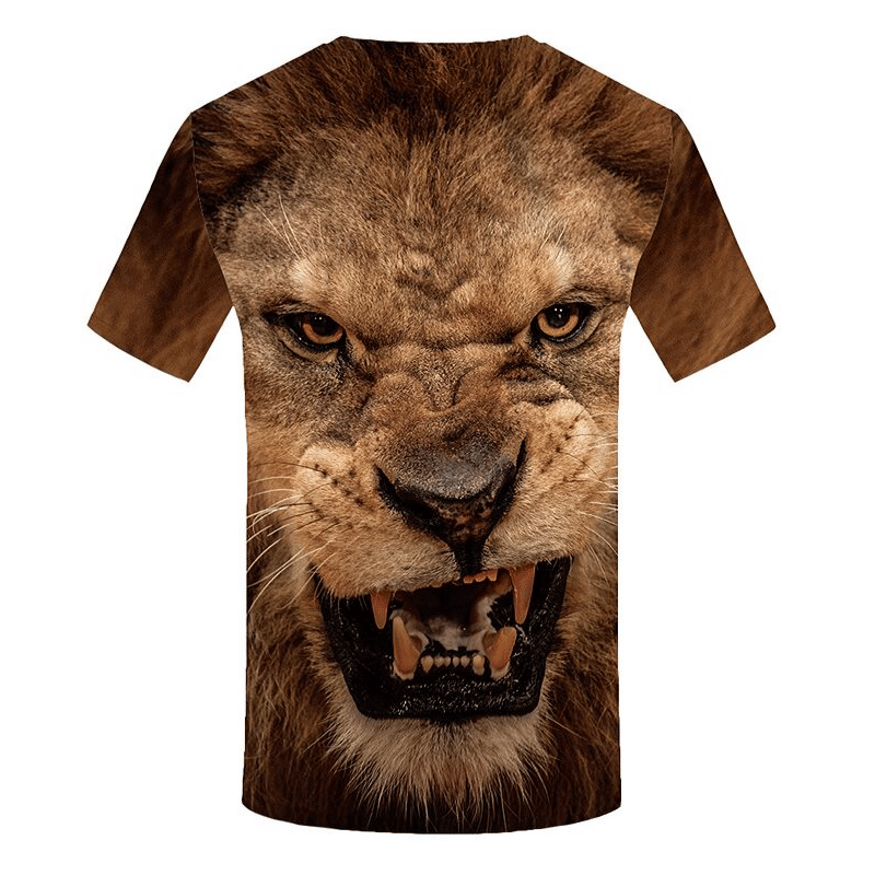 tee shirt lion